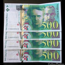 F.76.01 ( SUITE DE 4 Billets ) 1994