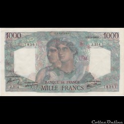 F.41.16 MINERVE ET HERCULE  12-9-1946