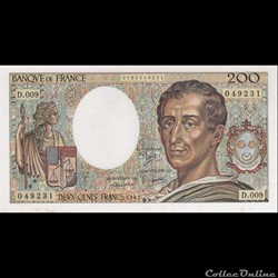 F.70.02 1982 D.009 n°049231 ( SPL )