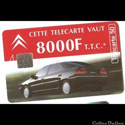 Pub - Citroën - carte vaut réduction sur voiture
