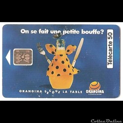 Pub - Orangina - secoue la table