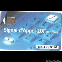 Signal d'appel - touches de tél