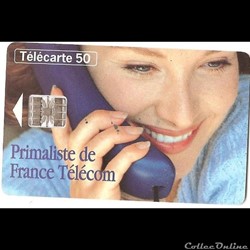 Primaliste - femme au tél