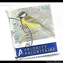 SUISSE - Helvétia - oiseau