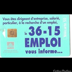 Pub - 3615 - emploi 50 unités x 2