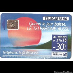 quand le jour baisse le téléphone aussi