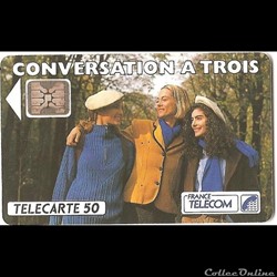 conversation à 3