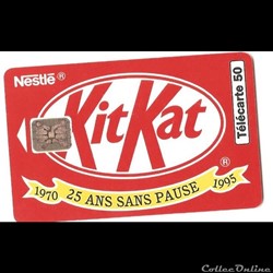 Pub - Kit Kat - 25ème anniversaire