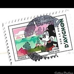 Mickey et la France - sur le pont d'Avignon