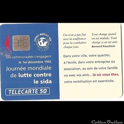 Evènement - journée mondiale de lutte contre le sida 50 unités