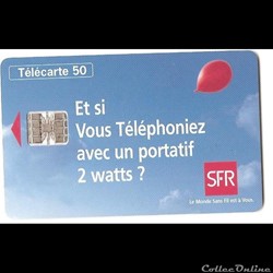 pub - SFR - téléphoner avec un portatif