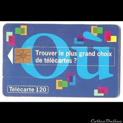 Où trouver le plus grand nombre de télécartes ?