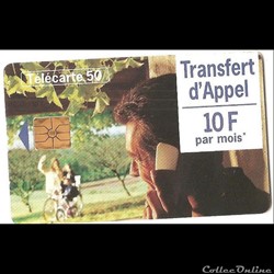 Transfert d'appel - homme regarde enfants dans parc