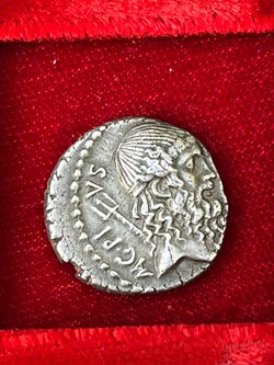 Denar des Sextus Pompeius