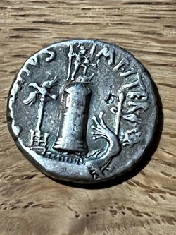 Denar des Sextus Pompeius