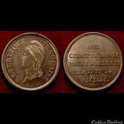 Février 1848 - Commémoration des Journées de Février