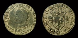 Charles IX - Teston