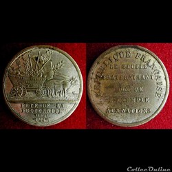 14 Mai 1848 - Fête du Champs de Mars (remise au 21 mai)