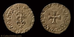 Charles VI "le Fol"- Double Tournois "Niquet"