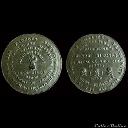 1848 - Médailles des Clubs et Sociétés