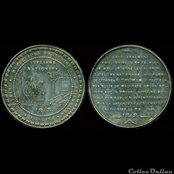 23 Juin 1848 - Dissolution des Ateliers Nationaux