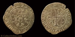 Charles VII "le Victorieux"- Blanc aux Couronelles