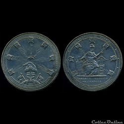 1848 - Médailles politiques sans date précise