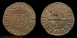 Charles VI "le Fol"- Blanc Guénard