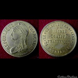 Février 1848 - Commémoration des Journées de Février