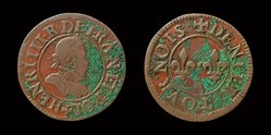 Henri III - Denier Tournois