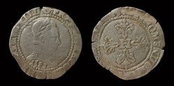 Henri III - Franc au col plat