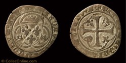 Charles VII "le Victorieux"- Blanc aux Couronelles