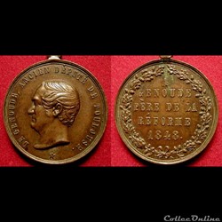 1848 - Médailles de personnages divers