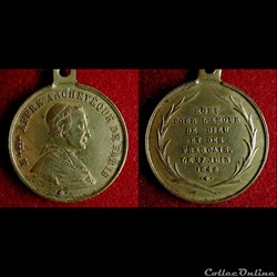 "Journées de Juin 1848" - Mort de l'Archevêque Affre