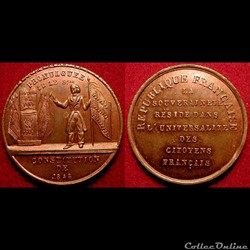 12 Novembre 1848 - Promulgation de la Constitution