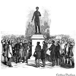 2 Mars 1848 - Hommage rendu à la mémoire d'Armand Carrel au cimetière de St Mandé