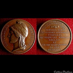 28 Mai au 29 Octobre 1848 - Fraternisation des Gardes Nationales