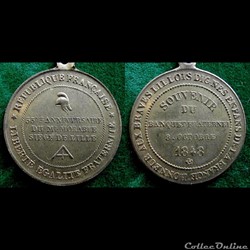 28 Mai au 29 Octobre 1848 - Fraternisation des Gardes Nationales