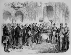 1er Janvier 1849 - Réception à l'Elysée-National
