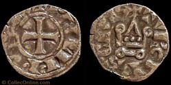 Philippe IV "le Bel" - Obole tournois à l'O rond