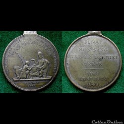 "Journées de Juin 1848" - Mort de l'Archevêque Affre