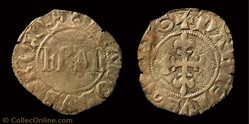 Charles VI "le Fol"- Denier Parisis