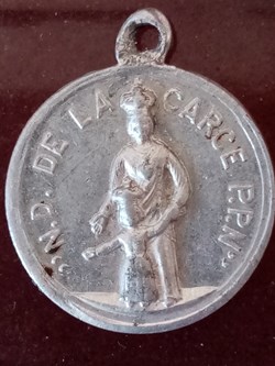 Médaille notre Dame de la carce