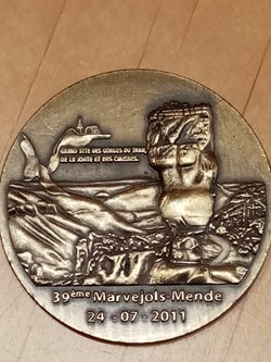 Médaille marvejols mende 2011