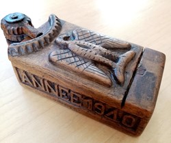 Tabatiere gravée 1940 Lozère