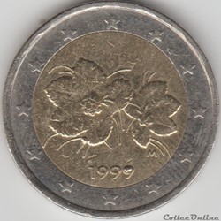 2 euros 1999