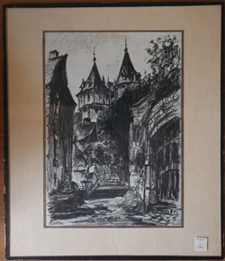 DHAM/Des/FJ/001 - F. Jorwitz, Durbuy, 1952 ? (XXe siècle)