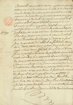 DHAM/Arch/19/0002 - Document notarial