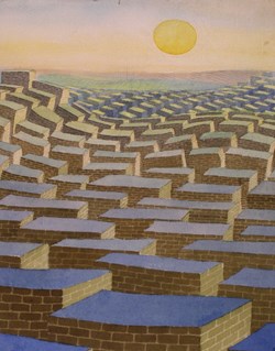 DHAM/Peint/ML/69 - M. Lucas, Prière du Soir