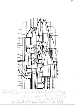 DHAM/Des/GL/013 - G. Laloux, Saint Boniface (Mise sous plomb)